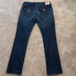 True Religion Billy Low-Rise Blue Women's Jeans